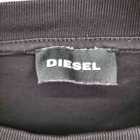 ディーゼル DIESEL 両面プリント L/S Tシャツ メンズ import:XS