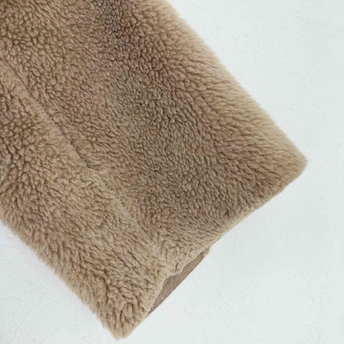 オードリーアンドジョンワッド Audrey and John Wad ウールミックスノーカラーファーコー レディース JPN:M