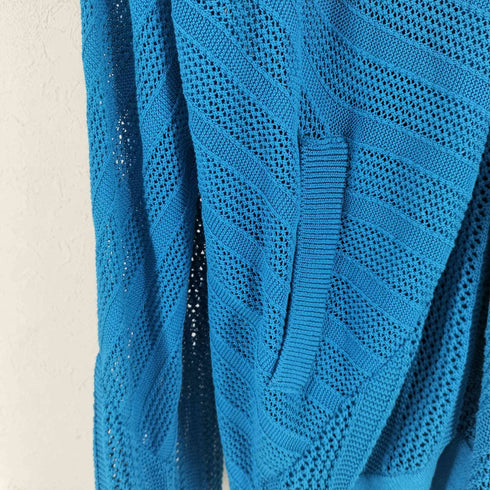 ヨーク YOKE 24SS COTTON MESH STRIPE ZIP-UP CARDIGAN メンズ 3