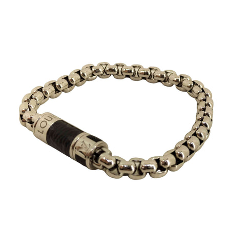 ルイヴィトン LOUIS VUITTON モノグラム チェーン ブレスレット レディース