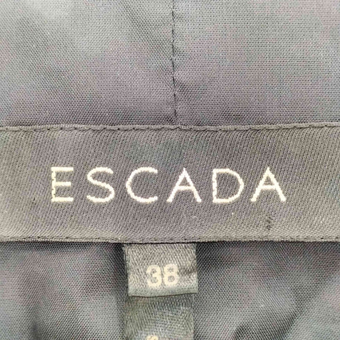 エスカーダ ESCADA ストライプ テープ 4B ロングテーラードジャケット レディース JPN:38