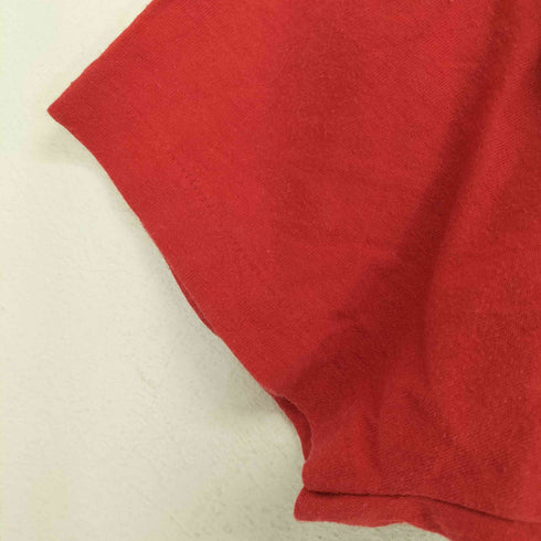 ヘインズ Hanes 90s USA製 袖裾シングル K94FM フロントプリントクルーネックTシャツ メンズ XL