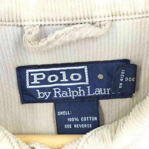 ポロバイラルフローレン Polo by RALPH LAUREN 90S マレーシア製 コーデュロイジャケット メンズ import:S