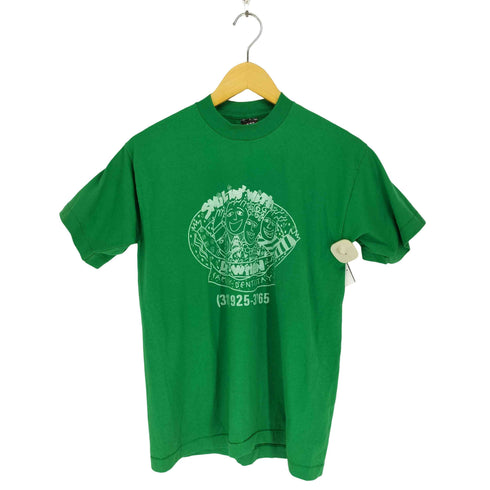 フルーツオブザルーム FRUIT OF THE LOOM 90s USA製 袖裾シングル BEST プリント S/S Tシャツ メンズ M