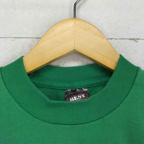 フルーツオブザルーム FRUIT OF THE LOOM 90s USA製 袖裾シングル BEST プリント S/S Tシャツ メンズ M