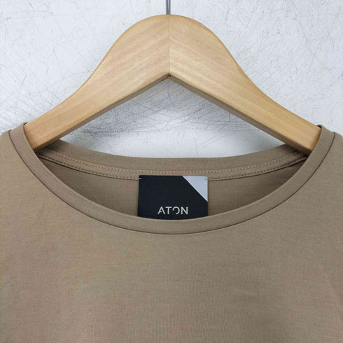 エイトン ATON SUVIN ROUND HEM Tシャツ レディース JPN:2