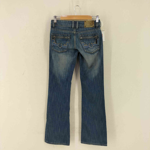 ディーゼル DIESEL Y2K RAME イタリア製 ダメージ加工 ブーツカット デニムパンツ レディース US:26-27