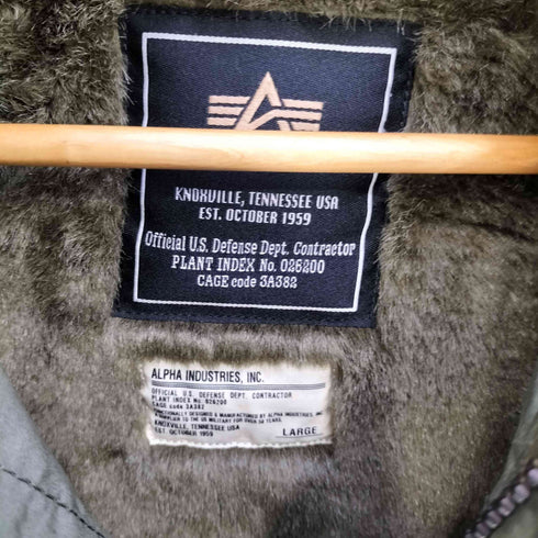 アルファインダストリーズ ALPHA INDUSTRIES モッズコート メンズ JPN:L