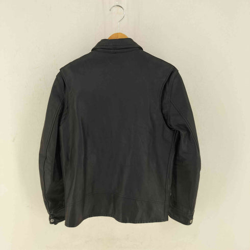 キャリー CALEE レザーシングルライダースジャケット メンズ import:L