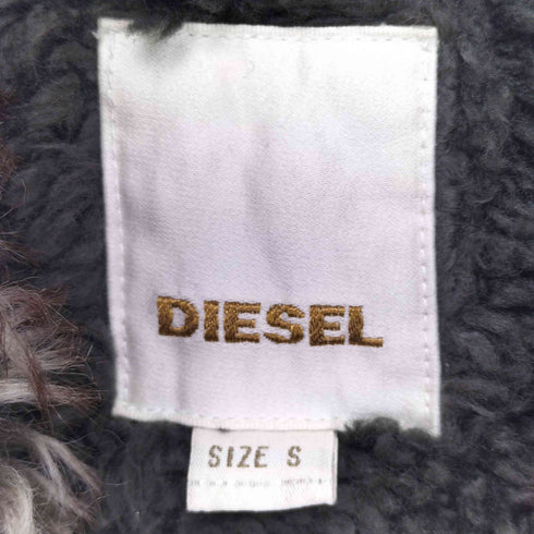 ディーゼル DIESEL SHERPA SWEATSHIET FABRIC JAKETS シェルパ スウェットシャツ ファブリック ジャケット 裏ボア メンズ import:S