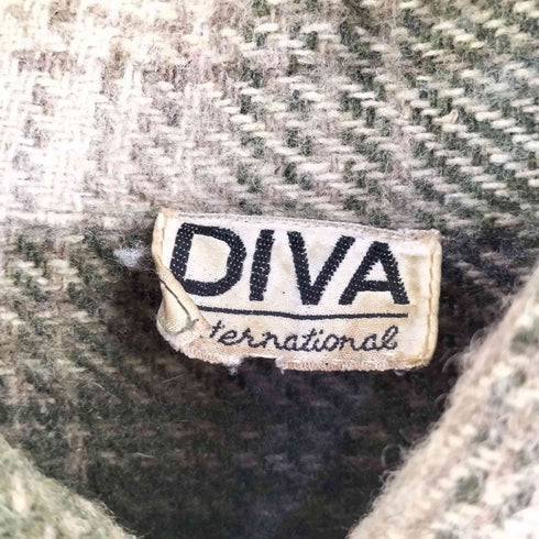 DIVA オンブレチェックネルシャツ メンズ