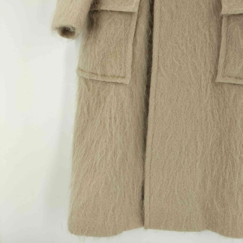 ハイク HYKE 22AW MOHAIR DOUBLE-BREASTED COAT ウールモヘヤ ダブルチェスター コート レディース JPN:1
