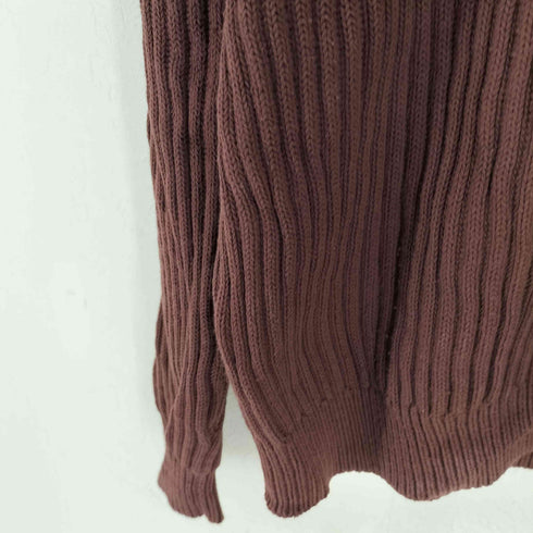 エルエルビーン L.L.Bean 90-00s マダガスカル製 ドライバーズニットセーター メンズ import:M