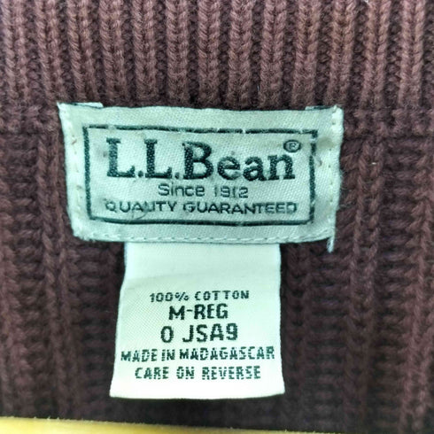 エルエルビーン L.L.Bean 90-00s マダガスカル製 ドライバーズニットセーター メンズ import:M