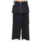 ザラ ZARA レイヤードパンツ ジッパーパンツ レディース XS