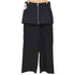 ザラ ZARA レイヤードパンツ ジッパーパンツ レディース XS