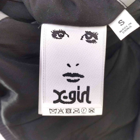 エックスガール X-girl 25SS VTP REVERSIBLE SUKAJAN リバーシブルスカジャン レディース import:S