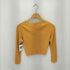 トッカ TOCCA V NECK SILK RIB Vネック シルク リブ カーディガン レディース M