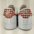 ナイキ NIKE AIR FORCE 1 07 ESS TREND エアフォース1 07 ミスティックレッド ギンガム レディース JPN:23