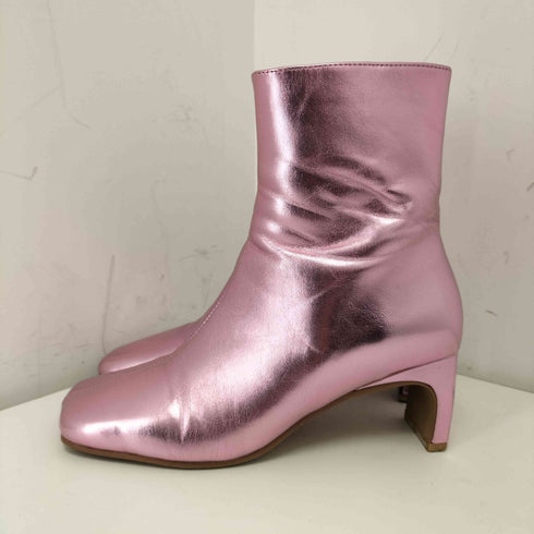 メゾンスペシャル MAISON SPECIAL square short boots レディース JPN:36