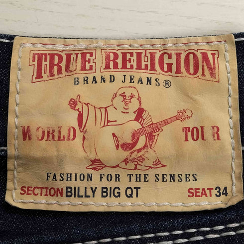 トゥルーレリジョン TRUE RELIGION USA製 BILLY BIG QT ブーツカットデニム メンズ 31inch