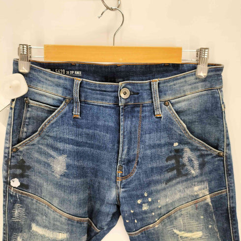 ジースターロー G-STAR RAW 5620 3D Zip Knee Skinny Jeans メンズ 28×30