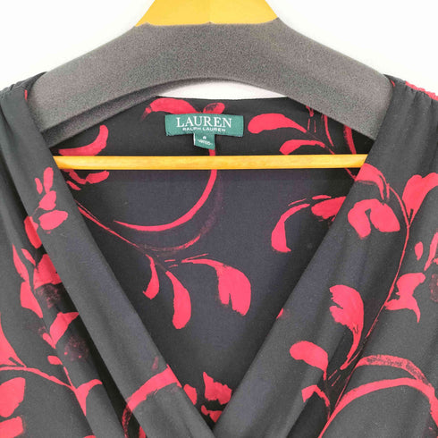 ローレンラルフローレン LAUREN RALPH LAUREN 総柄 ワンピース レディース US:8 8