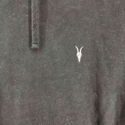 オールセインツ ALLSAINTS ワンポイント刺繍 フーディ メンズ JPN:XS