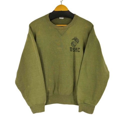 ソフィー SOFFE MADE IN USA ロゴプリント クルーネックスウェット メンズ JPN:M