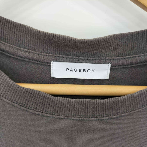 ページボーイ PAGEBOY ロックバルーンプリントT レディース FREE