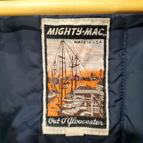 マイティーマック MIGHTY-MAC 70-80s USA製 Thinsulate 3M シンサレート ダブルジップ マウンテンジャケット メンズ US:40