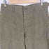 バズリクソンズ BUZZ RICKSONS TROUSERS MEN'S COTTON SATEEN OLIVE GREEN QM SHADE 107 TYPE-I CLASS メンズ JPN:L