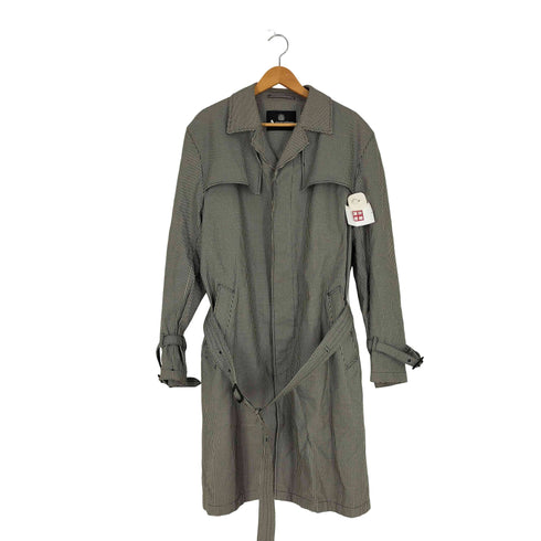 アクアスキュータム AQUASCUTUM 千鳥格子 コットン トレンチコート レディース EUR:40