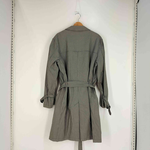 アクアスキュータム AQUASCUTUM 千鳥格子 コットン トレンチコート レディース EUR:40