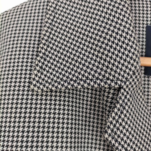 アクアスキュータム AQUASCUTUM 千鳥格子 コットン トレンチコート レディース EUR:40