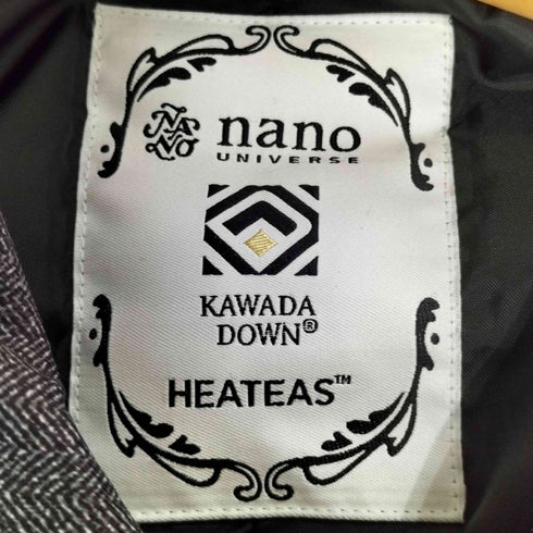 ナノユニバース NANO universe KAWADA DOWN ハイブリットダウンステンカラーコート メンズ JPN:M