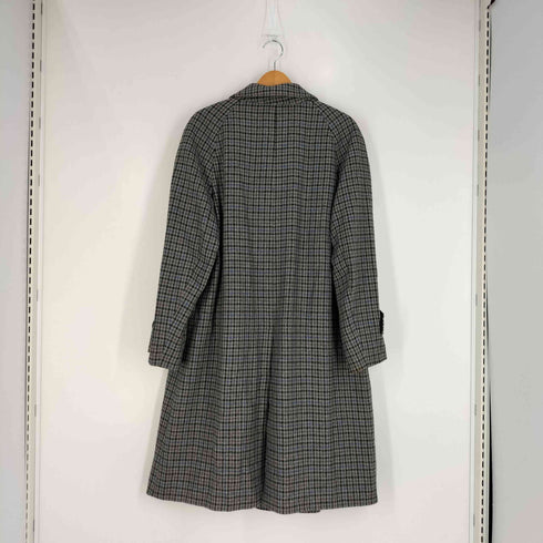 SELEVTION GINZA カシミヤ100% 千鳥格子 ステンカラーコート メンズ JPN:L