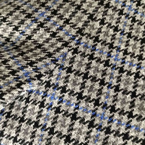 SELEVTION GINZA カシミヤ100% 千鳥格子 ステンカラーコート メンズ JPN:L