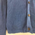 カルバンクライン CALVIN KLEIN オープンネック 畦編み コットンカーディガン メンズ import:L