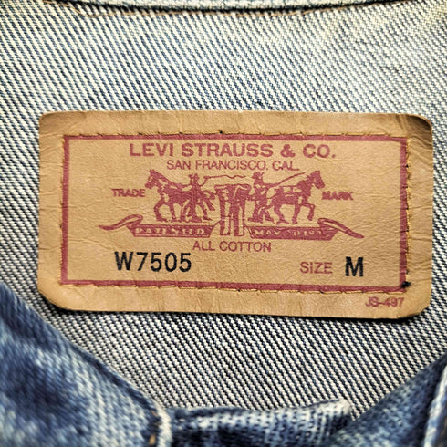 リーバイス Levis W7505-02 デニムジャケット レディース M