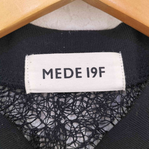 MEDE 19F パッチワークレースブルゾン レディース JPN:M