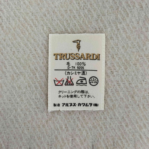 トラサルディ TRUSSARDI カシミヤ混 マフラー レディース