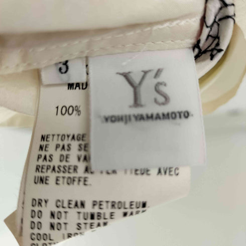 ワイズ Ys フラワープリント シルクシャツ レディース JPN:3