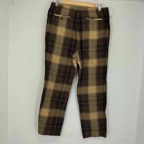 ソフネット SOPHNET. SOLOTEX CHECK WIDE TAPERED EASY PANTS メンズ JPN:XL
