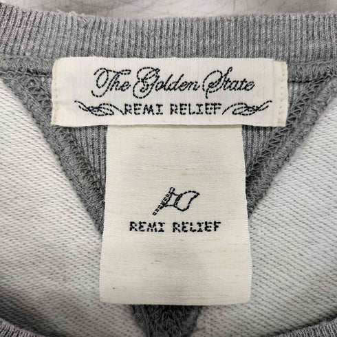 レミレリーフ REMI RELIEF HARD SP 両V サイドリブ スウェット メンズ JPN:S