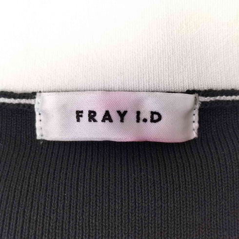 フレイアイディー FRAY I.D バイカラースキッパーポロニットワンピース レディース JPN:0