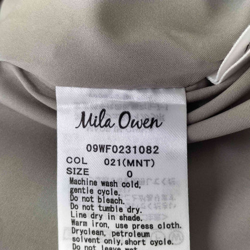 ミラオーウェン Mila Owen ダーツデザインセミフレアワンピース レディース JPN:0