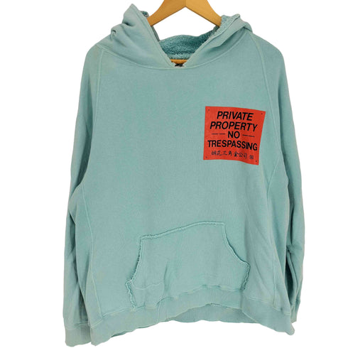 ブラックウィドゥ BLACK WEIRDOS 18SS フェード加工 カットオフ ポケットプリント プルオーバー パーカー メンズ import:L