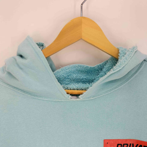 ブラックウィドゥ BLACK WEIRDOS 18SS フェード加工 カットオフ ポケットプリント プルオーバー パーカー メンズ import:L