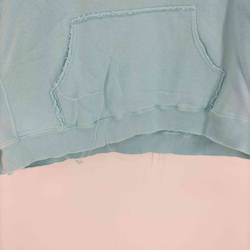 ブラックウィドゥ BLACK WEIRDOS 18SS フェード加工 カットオフ ポケットプリント プルオーバー パーカー メンズ import:L